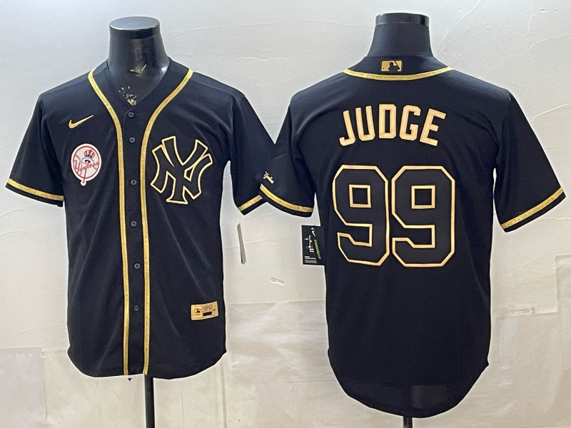 Men 2026 New York Yankees #99 Judge black Nike MLB Jersey 001->new york yankees->MLB Jersey